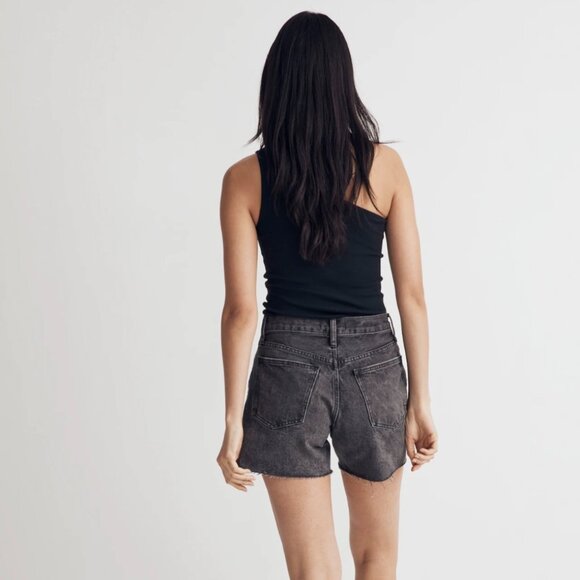 NWT Madewell Relaxed Mid-length Denim Shorts in Bradbrook Wash - Picture 2 of 4